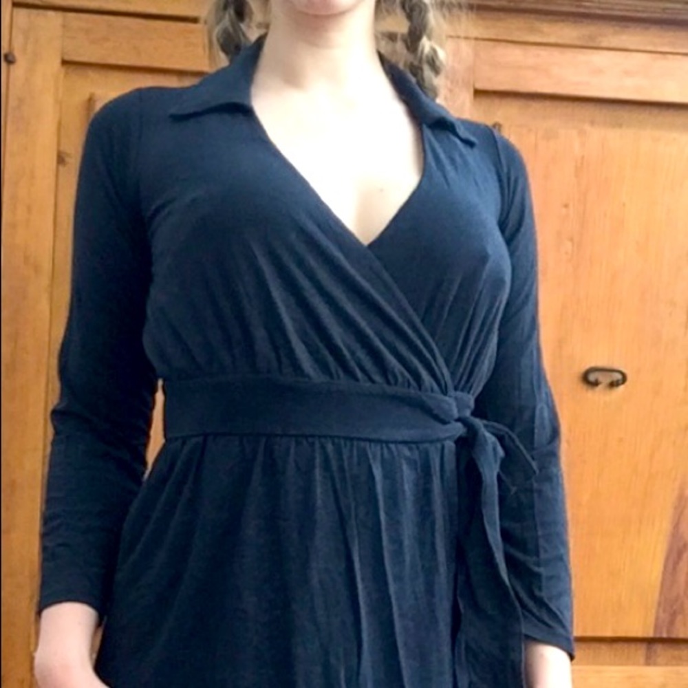 Bamboo wrap dress